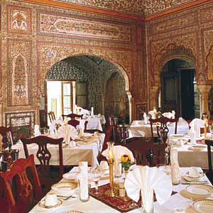 Samode Haveli Lodge Hotel - Dining Area